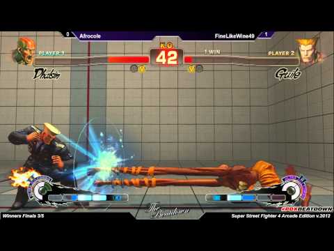 The Beatdown 17 - AE2012 WF - Afrocole VS FineLikeWine49