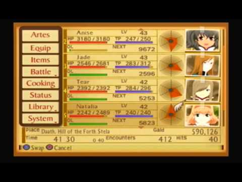 Let's Play Tales of the Abyss Ep 73 Spinoza Chase