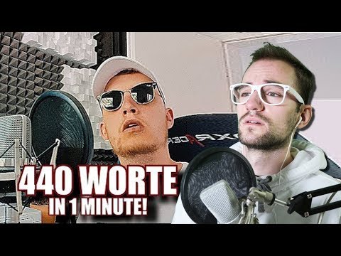 440 WORTE in 1 MINUTE! - YOUTUBE REKORD (prod. by 2Bough) | MiZeb | REACTION