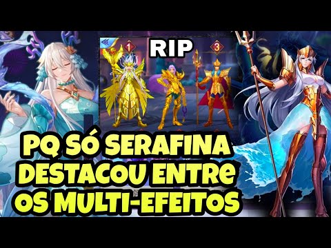 !, Odisseus e Poseidon. Pq Serafina deu Certo. (Compilado de Dicas e Review)- Saint Seiya Awakening
