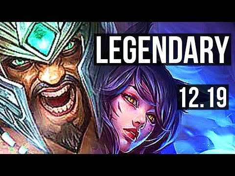 TRYNDA vs AHRI (MID) | 13/1/3, 1.5M mastery, Legendary, 300+ games | KR Diamond | 12.19