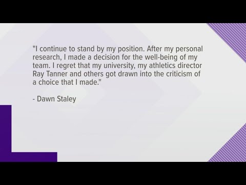 Coach Dawn Staley releases statement on BYU