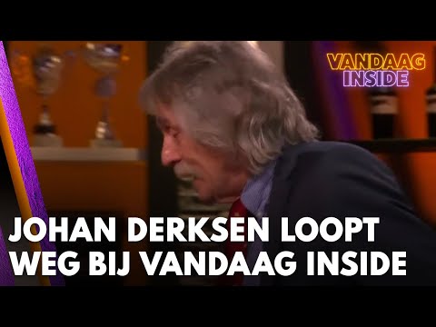 Johan Derksen loopt weg uit uitzending Vandaag Inside: 'Ik ben er wel klaar mee' | VANDAAG INSIDE