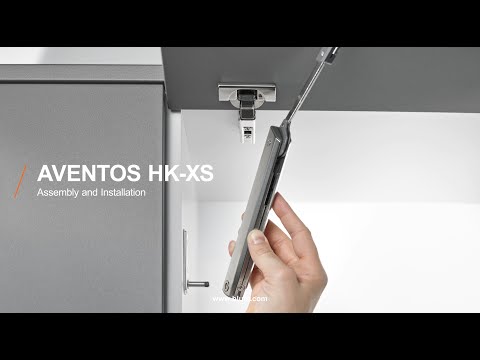 How to Install AVENTOS HK-XS in Frameless and Face Frame Cabinets | Blum
