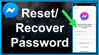 How To Reset/Recover Forgotten Messenger Password