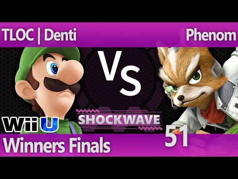 SW 51 Smash 4 - TLOC | Denti (Luigi) vs Phenom (Fox, Greninja) - Winners Finals