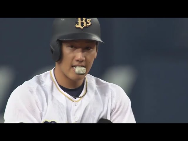 【8回裏】バファローズ・吉田正 終盤に大きな勝ち越し2点タイムリー!! 2017/8/10 Bs-L