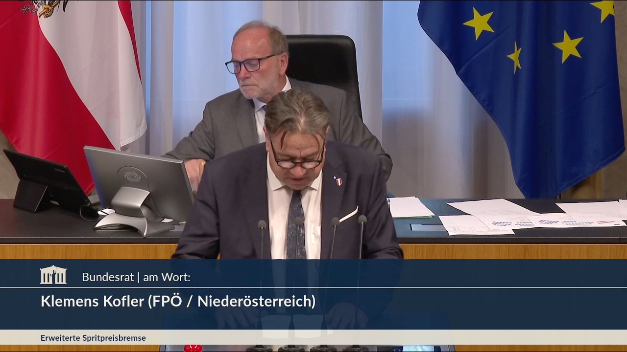Klemens Kofler - Spritpreisbremse - 29.9.2026