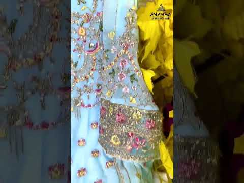 Anamsa 274 Heavy Pure Faux Georgette Wholesale Pakistani Salwar Suit – product video thumbnail