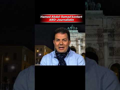 Hamed Abdel-Samad kontert ARD-Journalistin #viral #deutschland #trend #shortsfeed #foru #politik#fyp