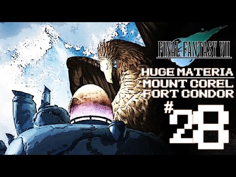 Final Fantasy VII Platinum Trophy Gameplay Walkthrough Part 28 - Huge Materia