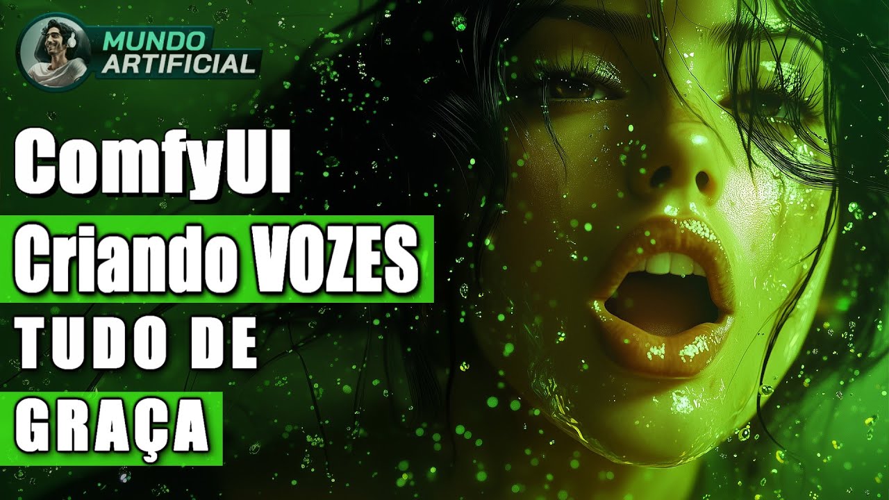 Crie Vozes de IA Sintéticas p/ Uso, Automações, Lynp-Sync DE GRAÇA no seu PC! ComfyUI
