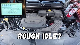 2021 Chrysler Pacifica - MAP Sensor Replacement - Rough Idle Fix - P0108