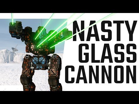 Nasty Glass Cannon - AC10 Blackjack Build - Mechwarrior Online The Daily Dose #777