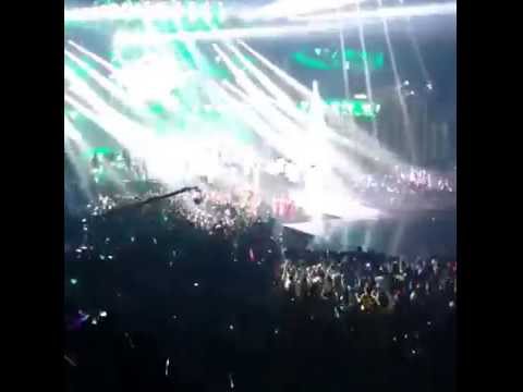 140607 All Artists singing  Bounce # SHINee # Infinite # B.A.P and more @ MB Brazil