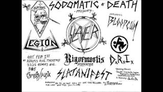 Slayer live in San Diego, 2-1-86, Adams Avenue Theater