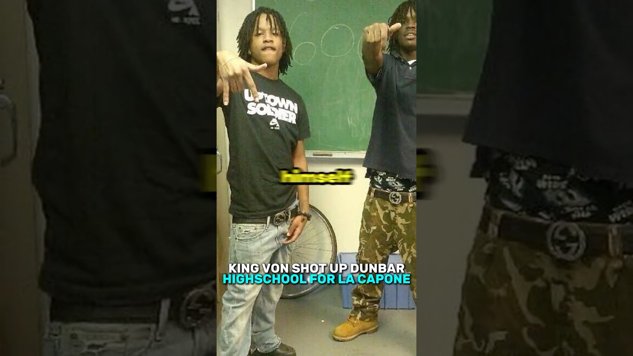 King Von Shot Up Dunbar High School For La Capone #rap #kingvon #drill