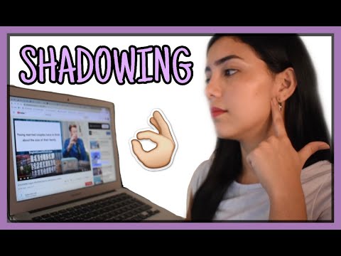 #SHADOWING 🗣️ Mejora tu inglés en casa 👌🏻