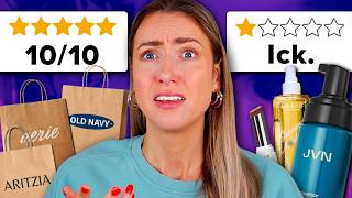 I Tested Products with EXTREME MIXED REVIEWS π€ Is ANYTHING Worth Buying?