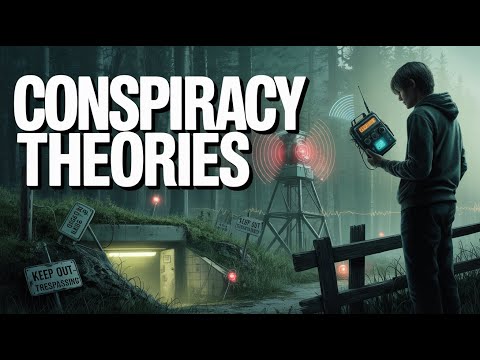Conspiracy Theories For Sleep | The Montauk Project | Black Screen with Rain