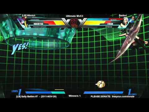 Salty Battles #7 - uMvC3 W1 - [LB] Winrich VS Baidoo