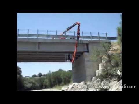 Grue Nacelle grue araignée 3 en 1 Cormidi KB 23 - Hauteur jusqu'à 22,30 m, sous pont jusqu'à -5 m, avec grue et treuil_1