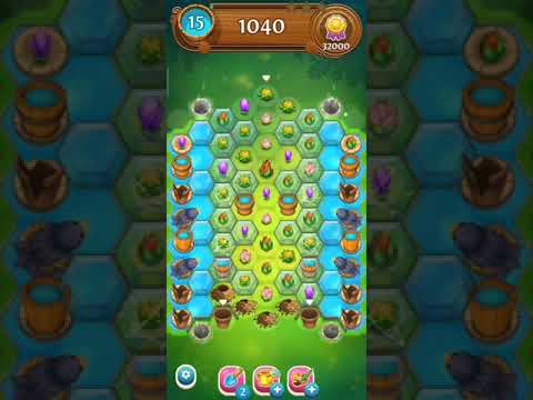 Blossom Blast Saga Level 3038 - NO BOOSTERS