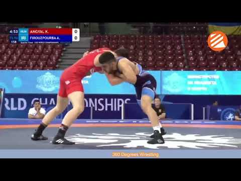 FIROUZPOUR A (IRI) VS ANGYAL K(HUN) 92KG