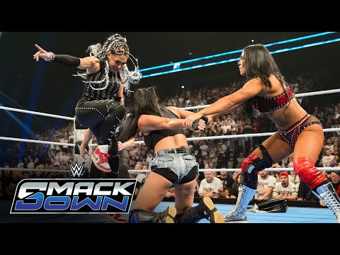 Michin shocks Kiana James in quick victory: SmackDown highlights, Aug. 29, 2025