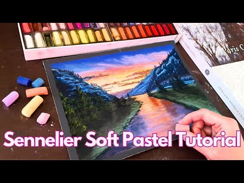 Unboxing Sennelier Soft Pastels and Review!