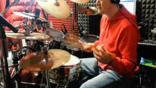 NATE JAMES &quot;The message&quot; drum cover