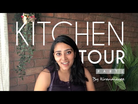 KITCHEN TOUR Part 1 || By Kiranmayee Madupu || Decor Series