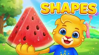 Learning Geometric Shapes for Kids | Preschool Educational Video Caramelka