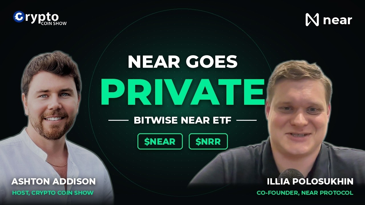 Illia Polosukhin on NEAR's Privacy Push, IronClaw AI Agents and the Bitwise NEAR ETF