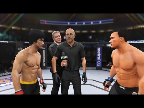 Bruce Lee vs. Jean-Claude Van Damme (Legendary Fight) - Crazy UFC 👊🤪