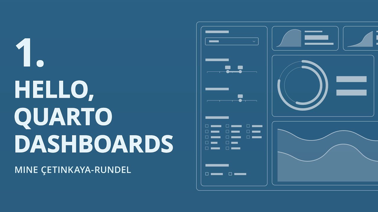 Quarto Dashboards 1: Hello, Dashboards! | Mine Çetinkaya-Rundel | Posit
