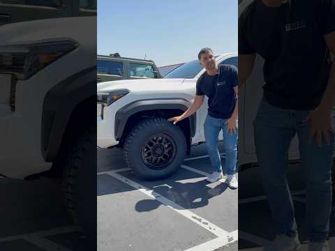 KMC Wheels! Check this 2024 @toyotausa Tacoma on a set of the KMC style KM544 Mesa in the size 17x9