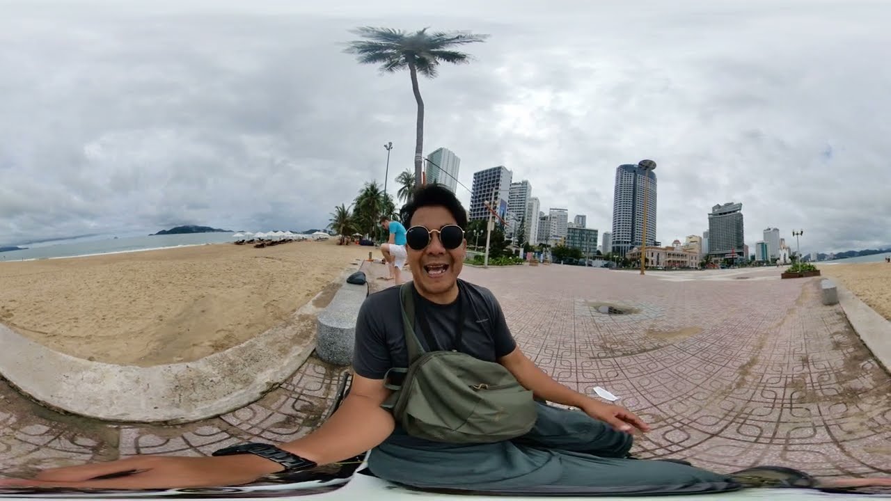 Nha Trang Beach , Nha Trang , Vietnam 360VR Ep14 : Wheelwego360°