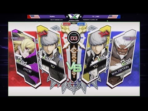 F@X 274 BBTAG - Kupu Vs. TS | Rei - BlazBlue Cross Tag Battle Winners Semis