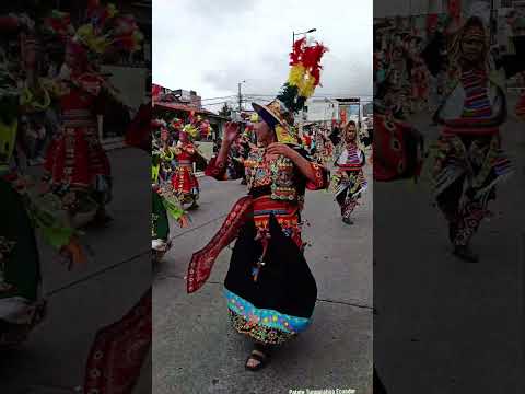 Desfile folklórico Patate Tungurahua Ecuador #arte #cultura #tradicion