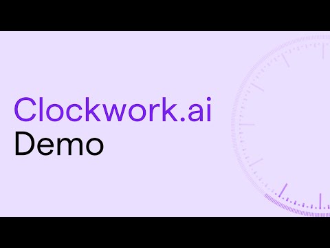 Clockwork.ai: AI-Native FP&A Solution Demo | Cash Flow Forecasting & Financial Planning