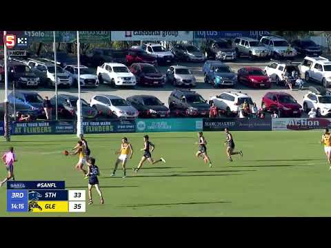Rd 5 Hostplus SANFL Snapshot - Glenelg's James Bell curls it around