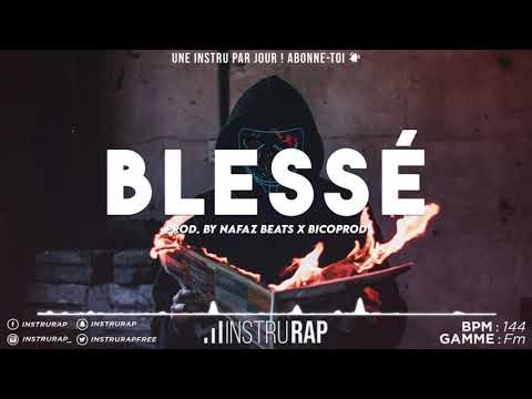 Instru Rap Trap Triste 2020 | Emotional/Piano Type Beat - BLESSÉ - Prod. By Nafaz Beats x BICOPROD