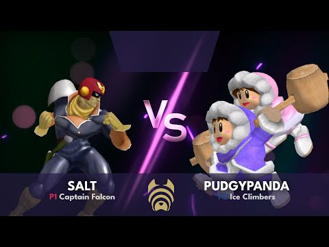 Salt (Captain Falcon) vs PudgyPanda (Ice Climbers) – Winners Semi Finals | The Salt Mine #18