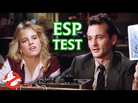 Thumbnail of the video: Peter Venkman's ESP Test