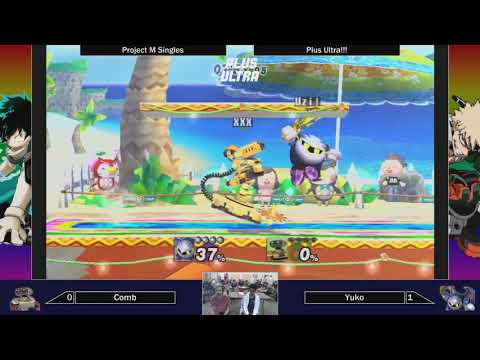 Plus Ultra [Project M Singles] - Yuko (Meta Knight) vs Comb (ROB)