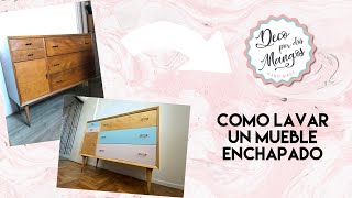 Miniatura del vídeo: lijar muebles con chapa de madera sin atravesarla