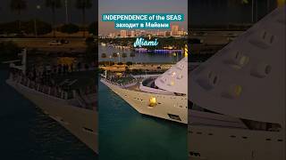 INDEPENDENCE of the SEAS #miami #umarkeyn  #independenceoftheseas #4k #cruiseship #travel #cruise