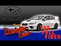 Full Car Stereo Install Subaru WRX