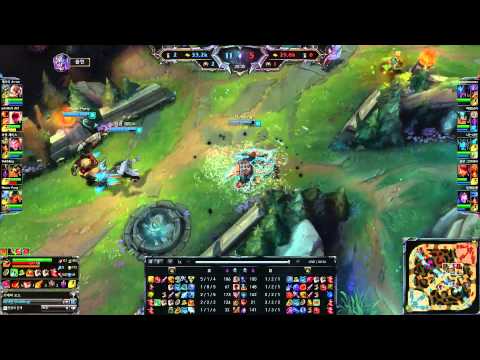 Bubbling Renekton vs Olaf Top #1